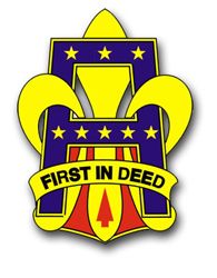 First Army Unit Crest 10" Vinyl Transfer Decal