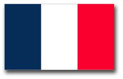 France Flag 3.8" Decal