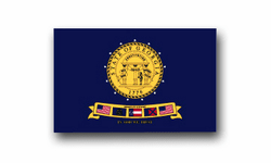 Georgia 3' x 5' Nylon State Flag