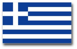 Greece Flag 3.8" Decal