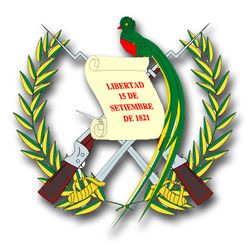 Guatemala Coats Of Arms 5.5" Decal