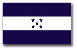 Honduras Flag 10" Decal