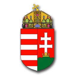 Hungary Coats Of Arms 8" Decal