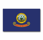 Idaho Flag and Seal Decals