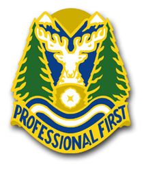 Idaho State Area Command Unit Crest Vinyl Transfer  Decal