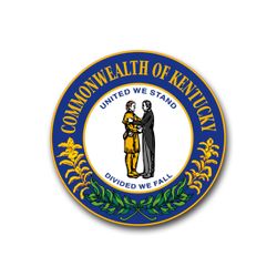 Kentucky State Seal 11.75" Vinyl Transfer Decal