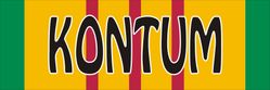 Kontum Vietnam Decal Sticker