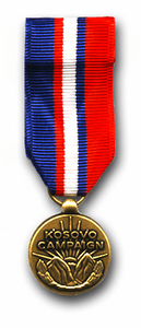 Kosovo Campaign Mini Medal