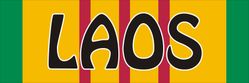 LAOS Vietnam Decal Sticker