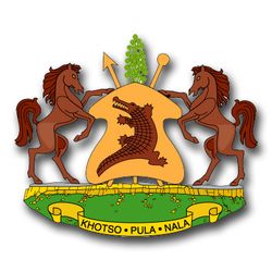 Lesotho Coats Of Arms 3.8" Decal