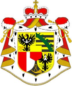Liechtenstein Coats Of Arms 5.5" Decal