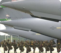 Loading the C-17 Globemaster Mouse Pad