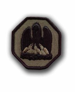 Louisiana National Guard Subdued Military Patch
