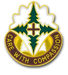 Madigan Medical Center Unit Crest 8" Vinyl Transfer Decal