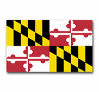 Maryland Flag and Seal Decals