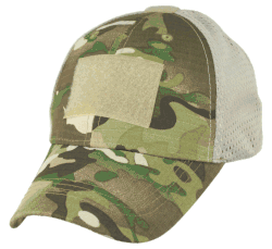 Mesh Back Camo Operator Cap