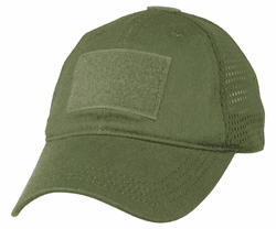Mesh Back OD Green Operator Cap