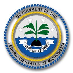 Micronesia Coats Of Arms 5.5" Decal