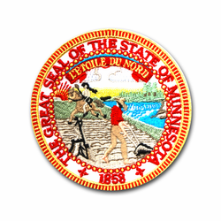 Minnesota State Seal 3" Patch