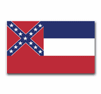 Mississippi Flag and Seal Decals