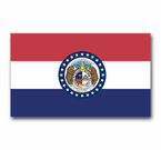 Missouri Flag and Seal Decals