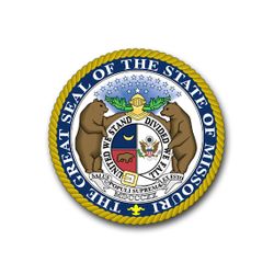 Missouri State Seal 5.5" Vinyl Transfer Decal