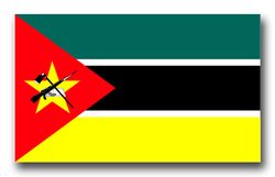 Mozambique Flag 3.8" Decal