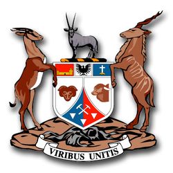 Namibia Coats Of Arms 8" Decal