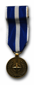Nato Kosovo Mini Military Medal