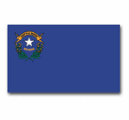 Nevada Flag and Seal Decals