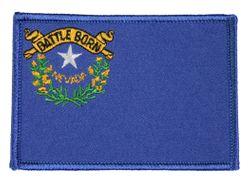 Nevada State Flag 3.5 Inch Patch