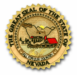 Nevada State Seal 3" Patch