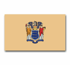 New Jersey Flag and Seal Decals