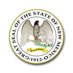 New Mexico State Seal 5.5" Vinyl Transfer Decal