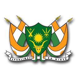 Niger Coats Of Arms 11.75" Decal