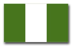 Nigeria Flag 10" Decal