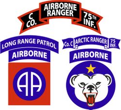 O Company (ARTIC RANGER), 75th Infantry (AIRBORNE), U.S. Army, Alaska Decal
