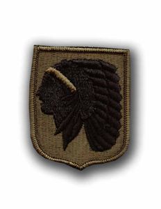 Oklahoma National Guard Subdued Military Patch
