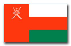 Oman Flag 10" Decal