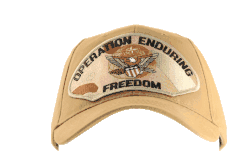 Operation Enduring Freedom Desert Camo Ball Cap