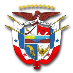 Panama Coats Of Arms 3.8" Decal