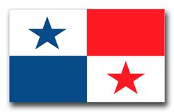 Panama Flag Decal