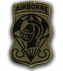 Parachute Team Subdued Military Patch