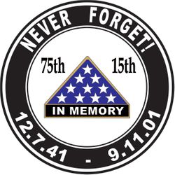 Pearl Harbor 9/11 Anniversary Decal Sticker