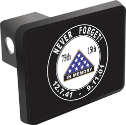 Pearl Harbor and 9/11 Anniversary Trailer Hitch Cover