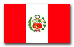 Peru Flag 10" Decal