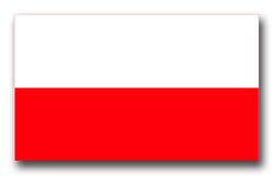 Poland Flag 3.8" Decal