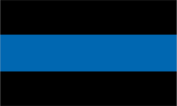 Police Thin Blue Line Decal