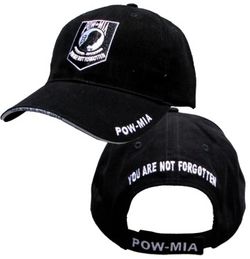 POW MIA Direct Embroidered Adjustable Ball Cap