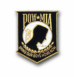 POW/ MIA"You Are Not Forgotten" Lapel Pin